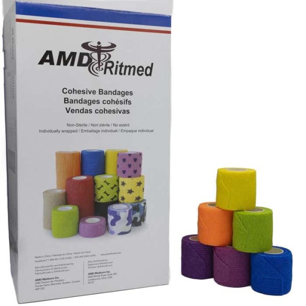 AMD-RITMED Cohesive wrap (grip tape 36pk) – Studio One Tattoo Supplies